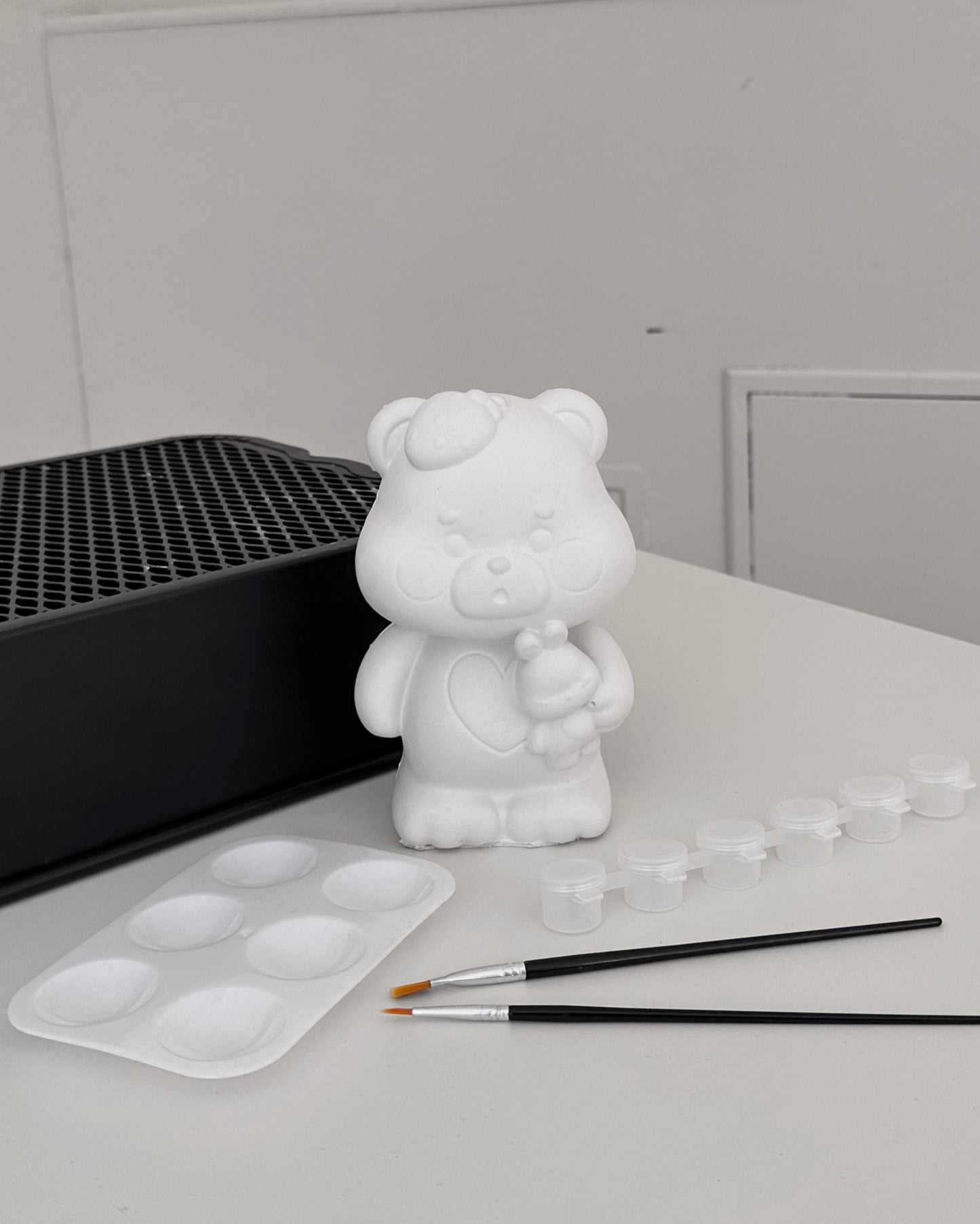 Teddy Figur mit Kuscheltier